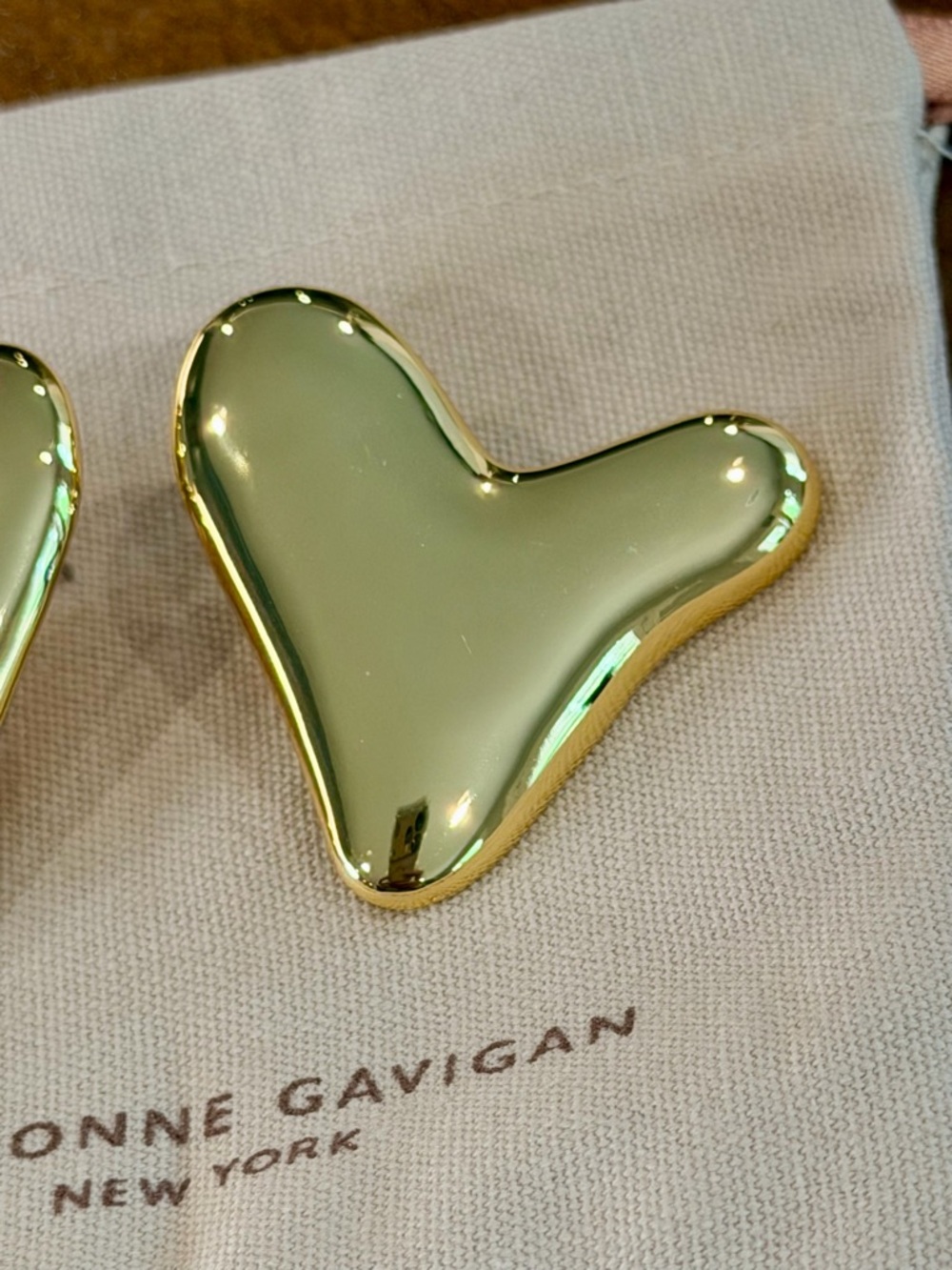 Mignonne Gavigan Gold Zoey Stud Earrings - Picture 3 of 5